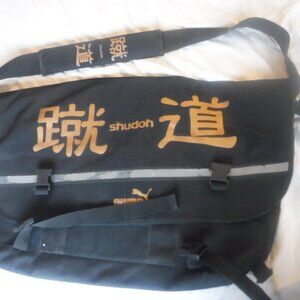Puma Shudoh Black Shoulder Messenger Bag